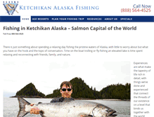 Tablet Screenshot of ketchikanalaskafishing.com